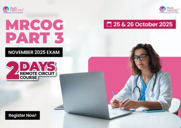 MRCOG Part 3 - 2 Days Live Remote Course <br> CPD Points : 16