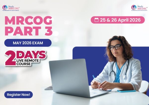 MRCOG Part 3 - 2 Days Live Remote Course <br> CPD Points : 16