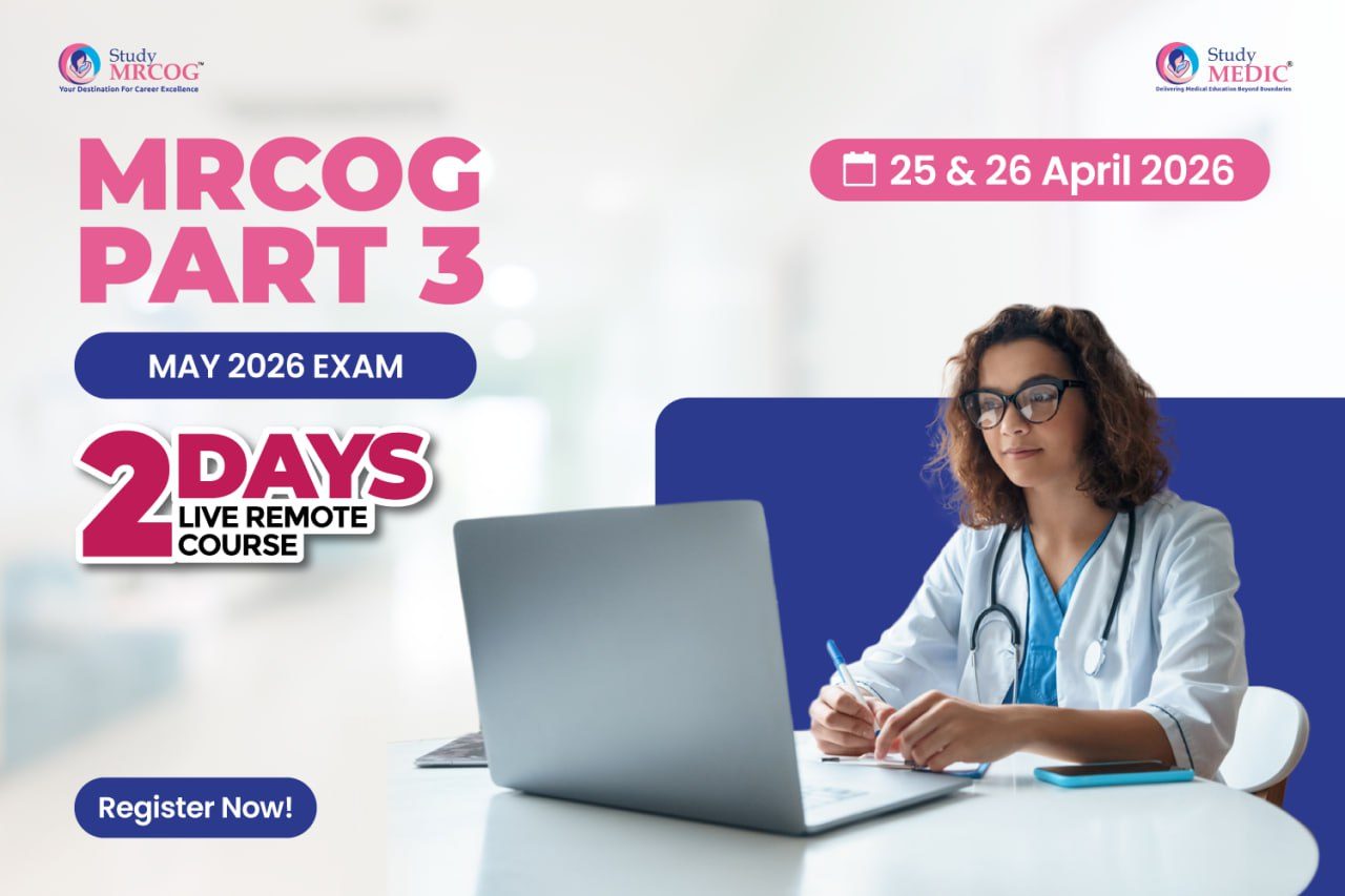 MRCOG Part 3 - 2 Days Live Remote Course <br> CPD Points : 16