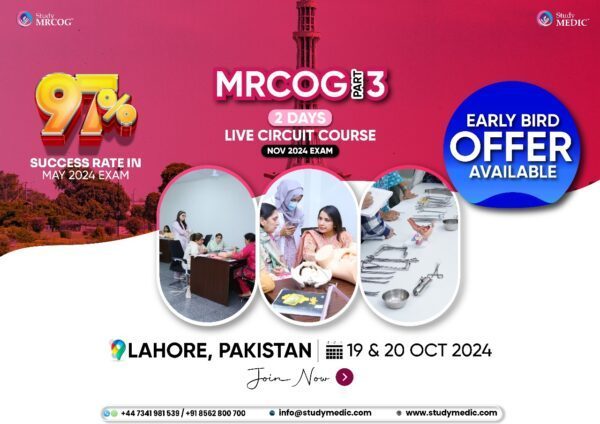 MRCOG Part 3 2day live circuit course Nov 2024