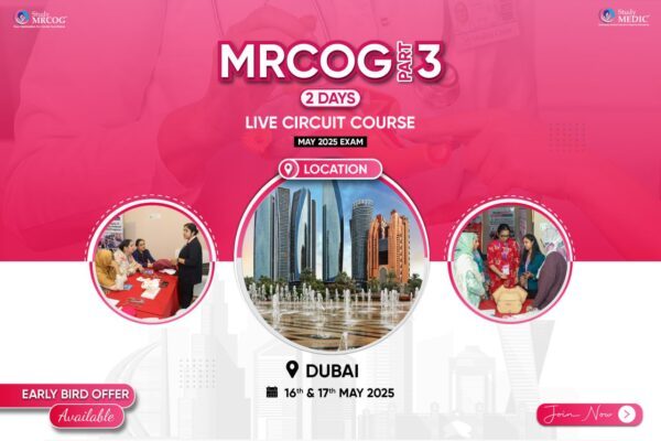 MRCOG Part 3 - 2 Days Live Onsite Dubai