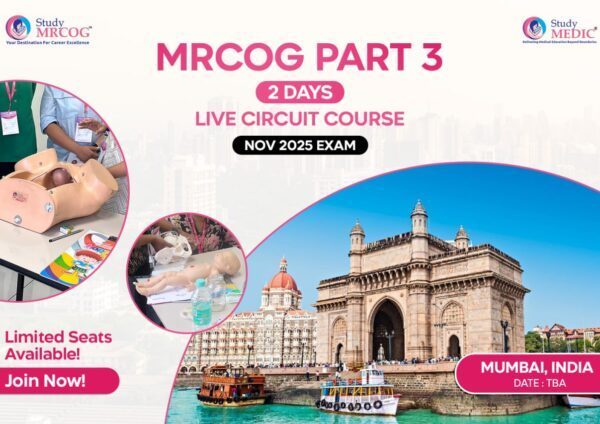 MRCOG Part 3 - 2 Days Live Onsite Mumbai