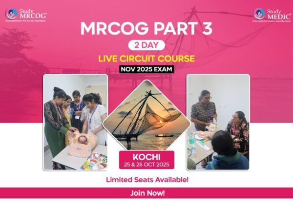 MRCOG Part 3 - 2 Days Live Onsite Kochi