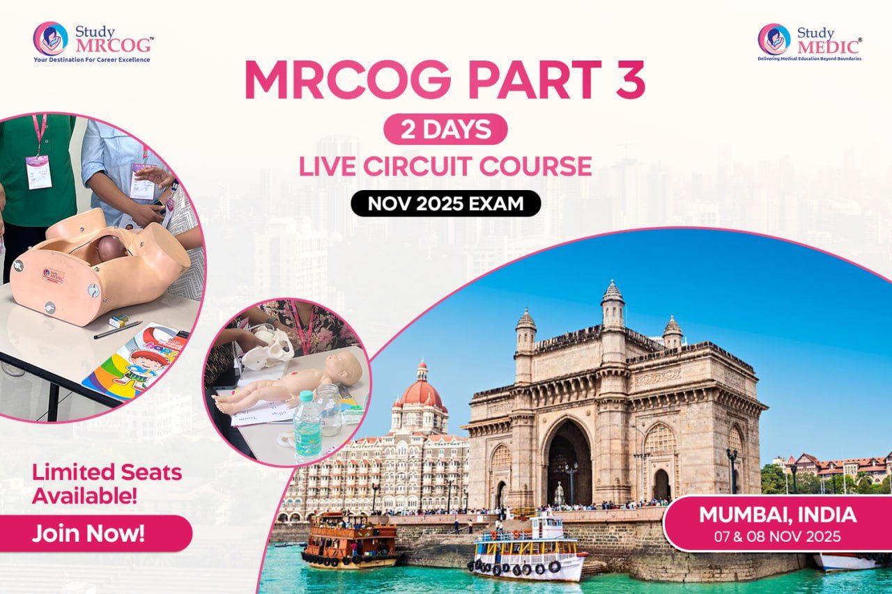 MRCOG Part 3 - 2 Days Live Onsite Mumbai