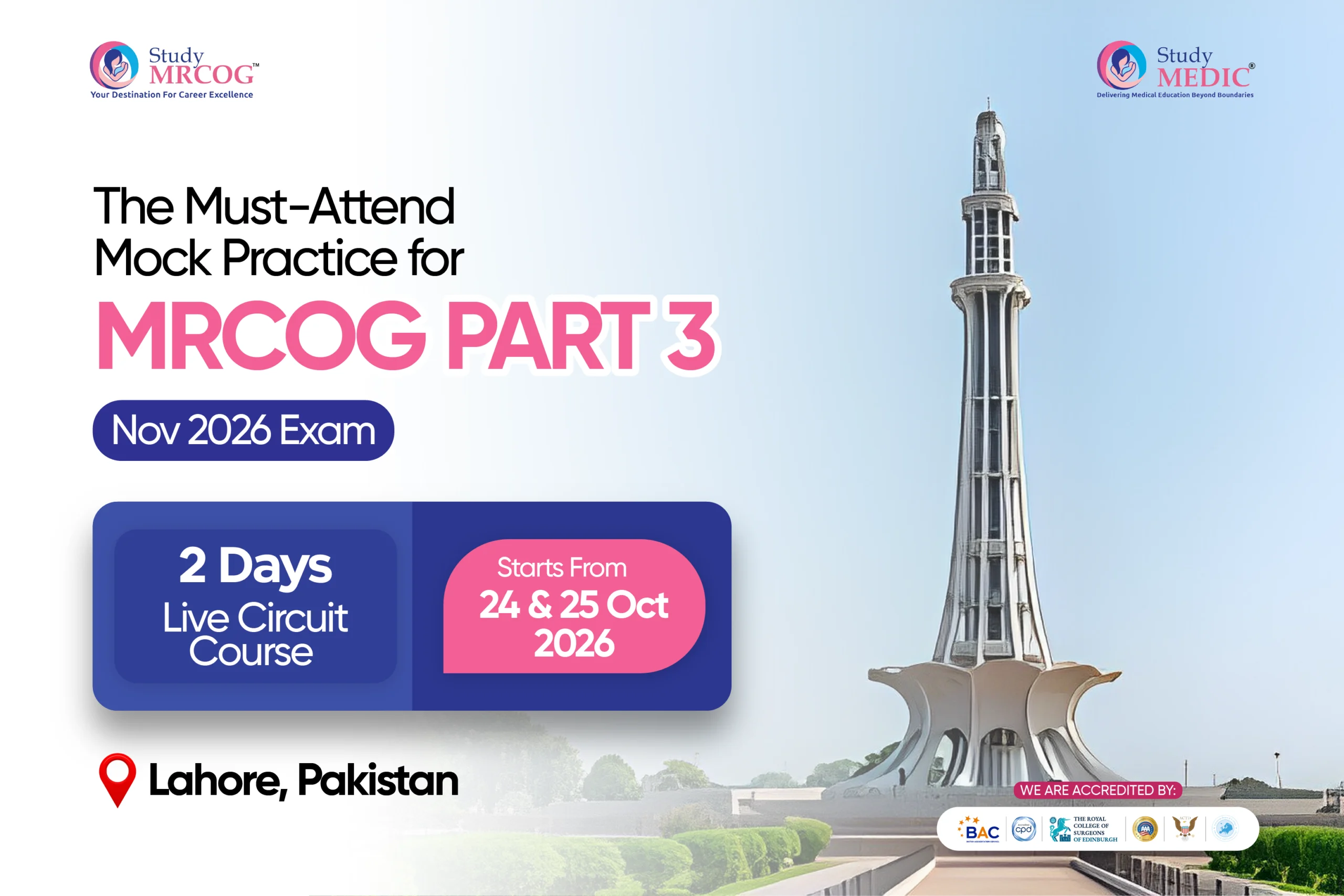 Live Course Lahore