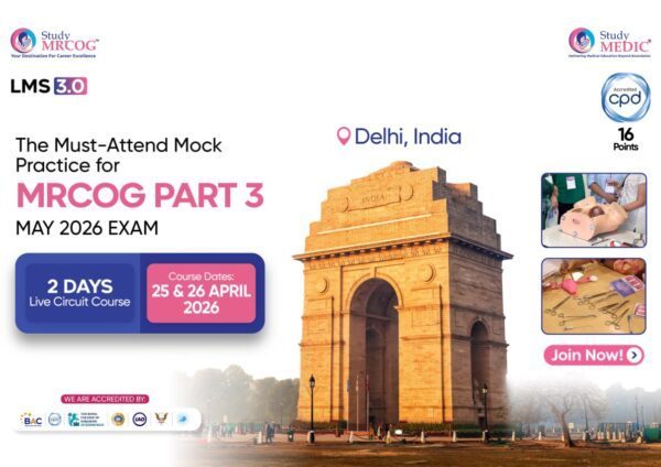 MRCOG Part 3 - 2 Days Live Onsite Delhi