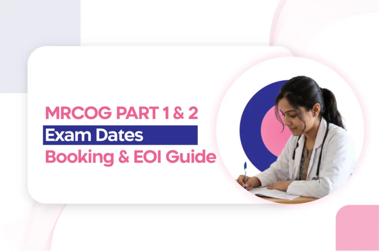 MRCOG Part 1 and Part 2 Exam Dates, Booking and EOI Guide